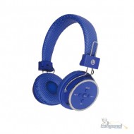 Fone de Ouvido Bluetooth Micro SD FM B05 Azul
